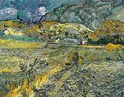 Landscape at Saint-Remy Vincent Van Gogh